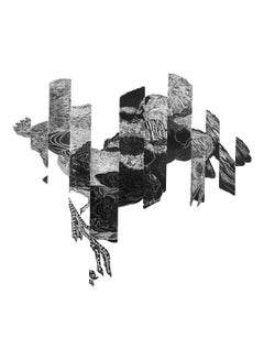 Abstract Geometric Drawings and Watercolor Paintings