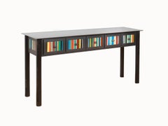 Five Drawer Strip Quilt Table - Steel Furniture, Gee's Bend Quilt Design