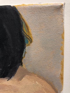 Majesty - female nude, oil on canvas