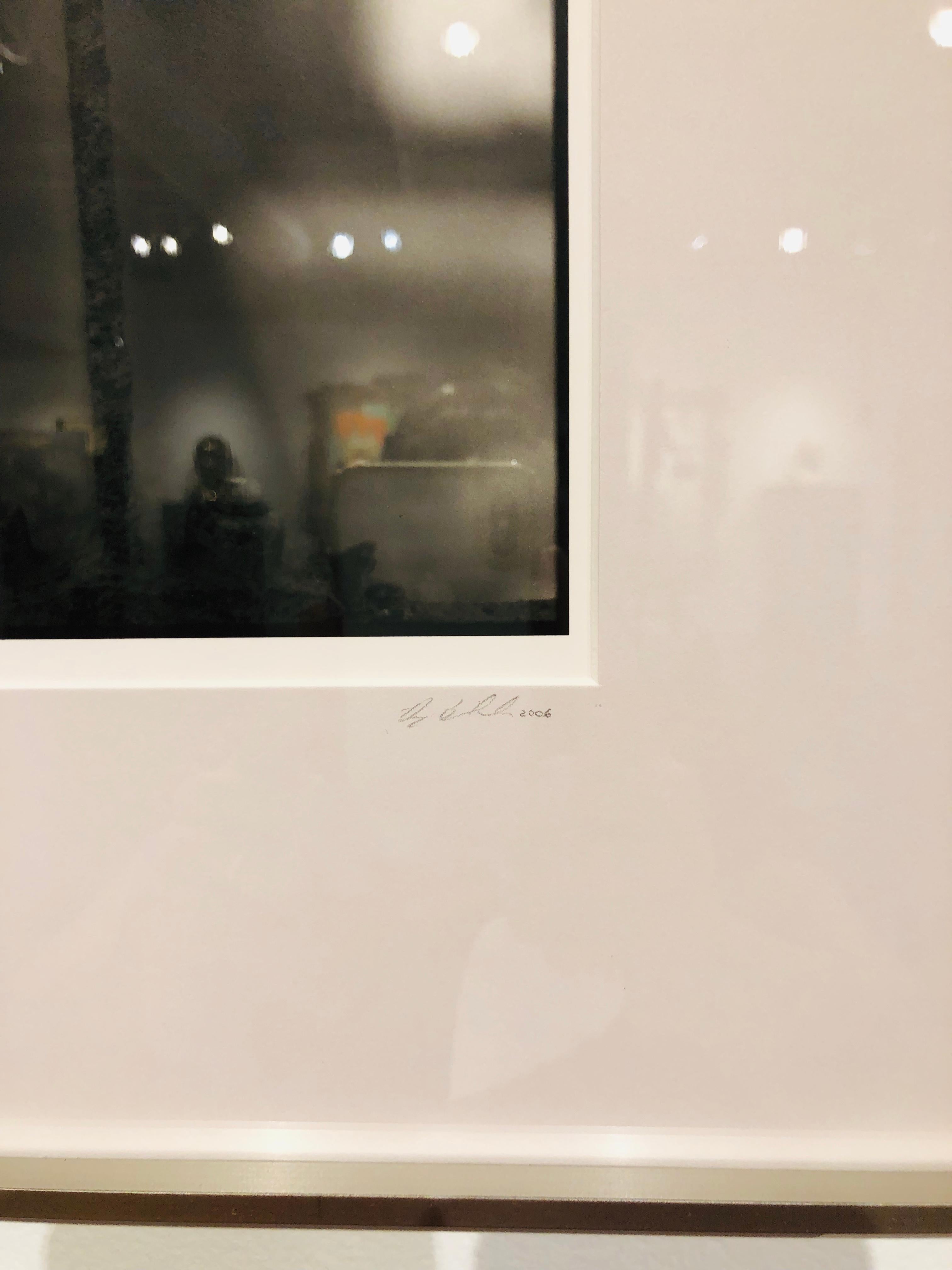 Nu en poudre d'acier - Photographie noire et blanche de Doug Birkenheuer, encadrée et mate  en vente 3