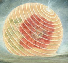 Steam - Nasturtium Flower Encased in a Paper Lantern on Wayward Seas, Watercolor