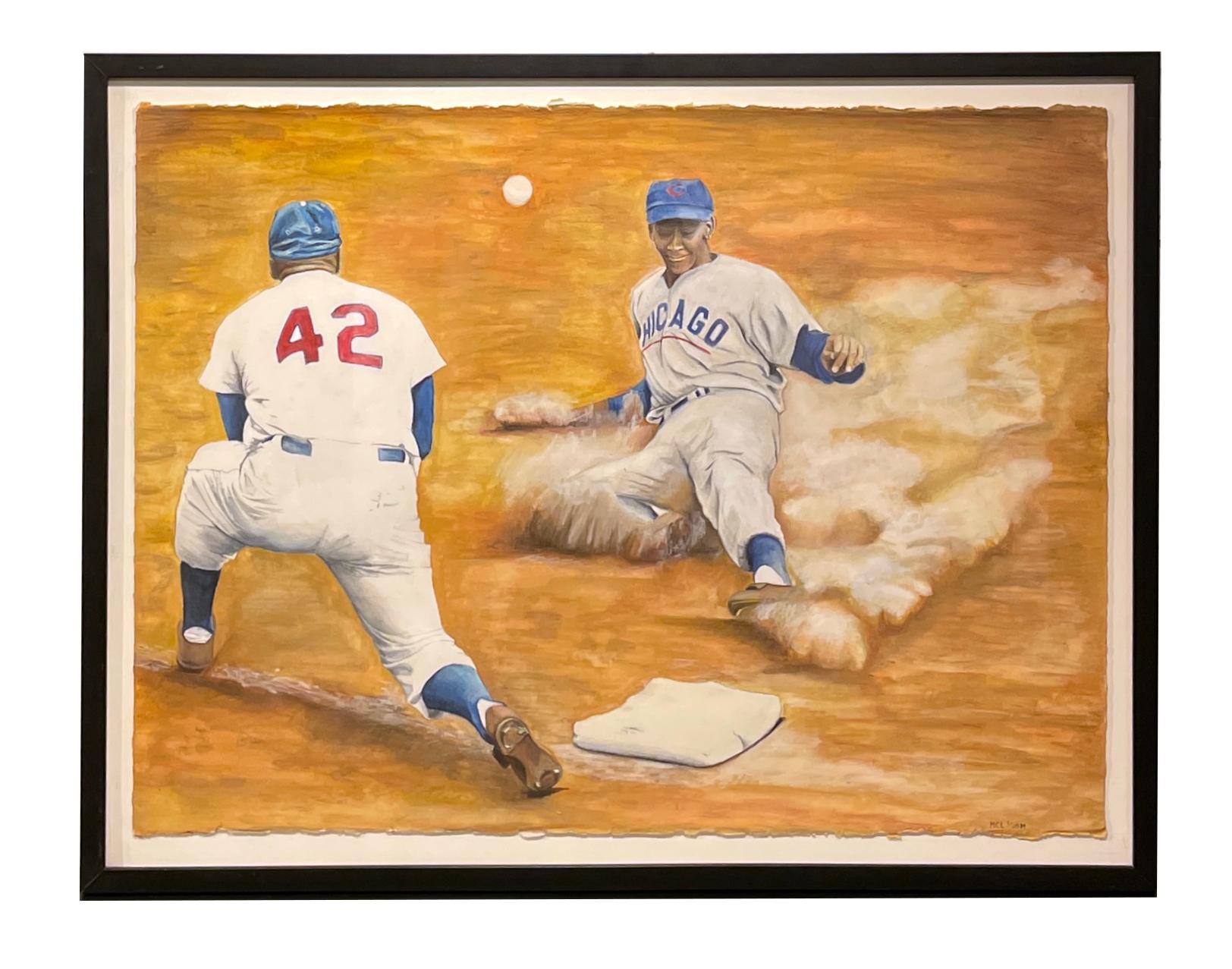 baseball paintings