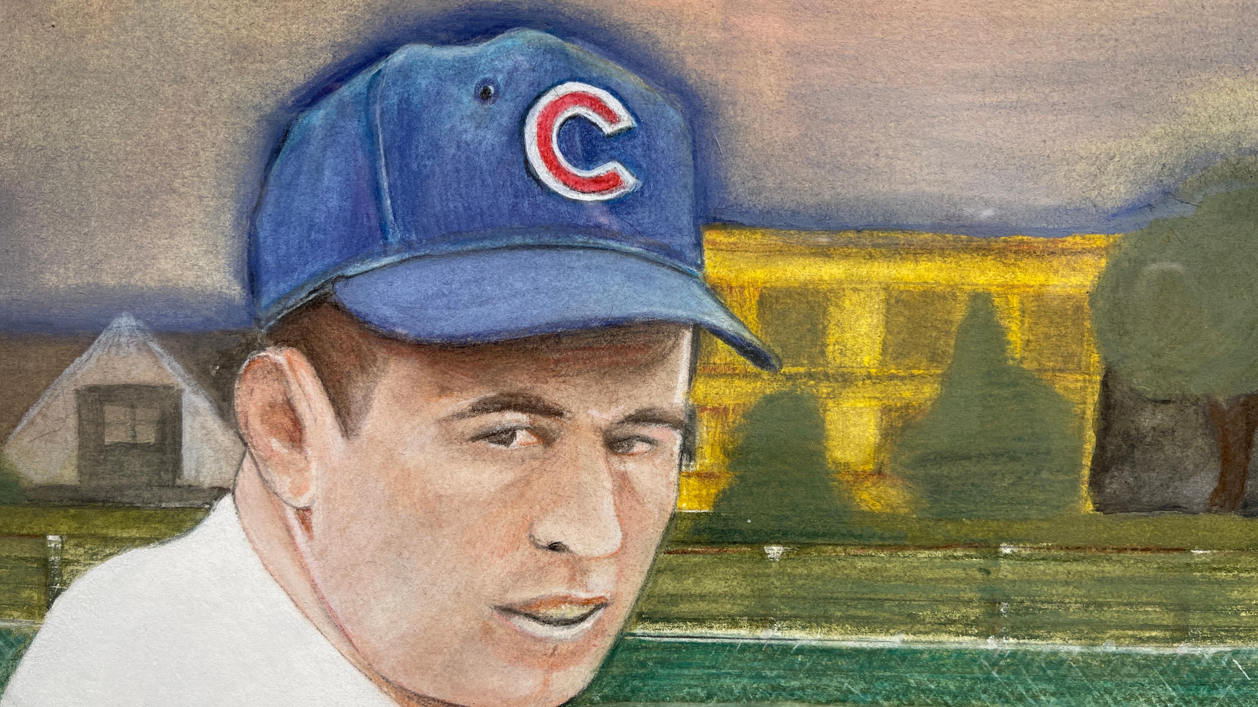 Ron Santo was an American Major League Baseball third baseman who played for the Chicago Cubs from 1960 through 1973 and the Chicago White Sox in 1974   Hall of fame induction: 2012

Ernest Banks, nicknamed 