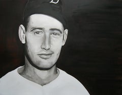 Ted Williams - Baseball Great, Outfielder for the Boston Red Sox, Framed