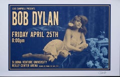 Bob Dylan Concert Poster, Signed by Uncle Charlie