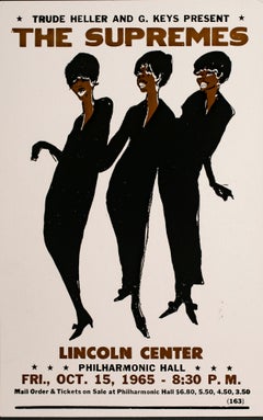 Poster „The Supremes“, Lincoln Center