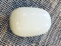 White Jade antique hand energy stone
