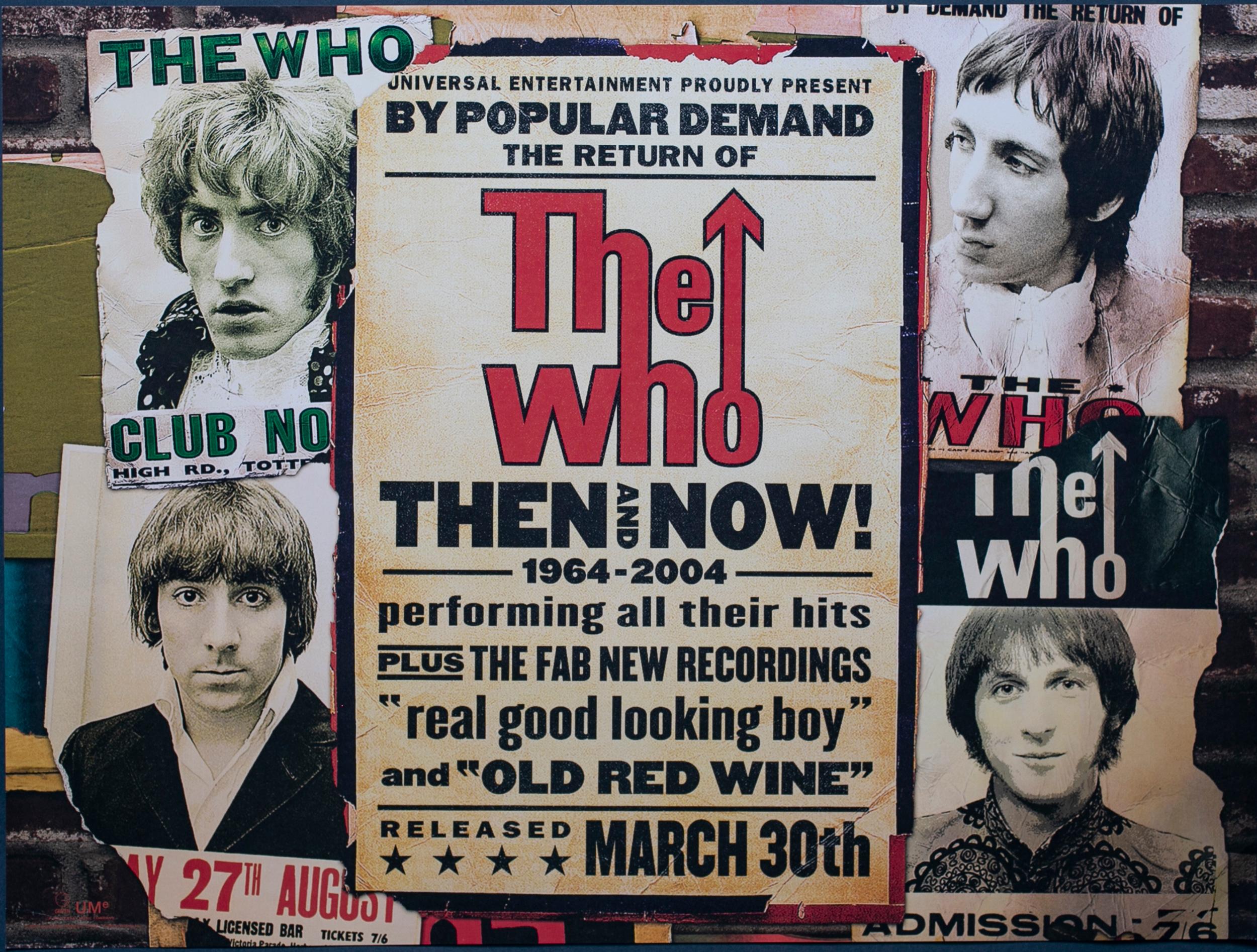 The WHO Poster - Then and Now - Art by Unknown