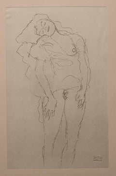 Antique Woman, Standing - Niyoda Paper