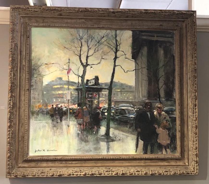 Paris  - Painting by Jules Herve