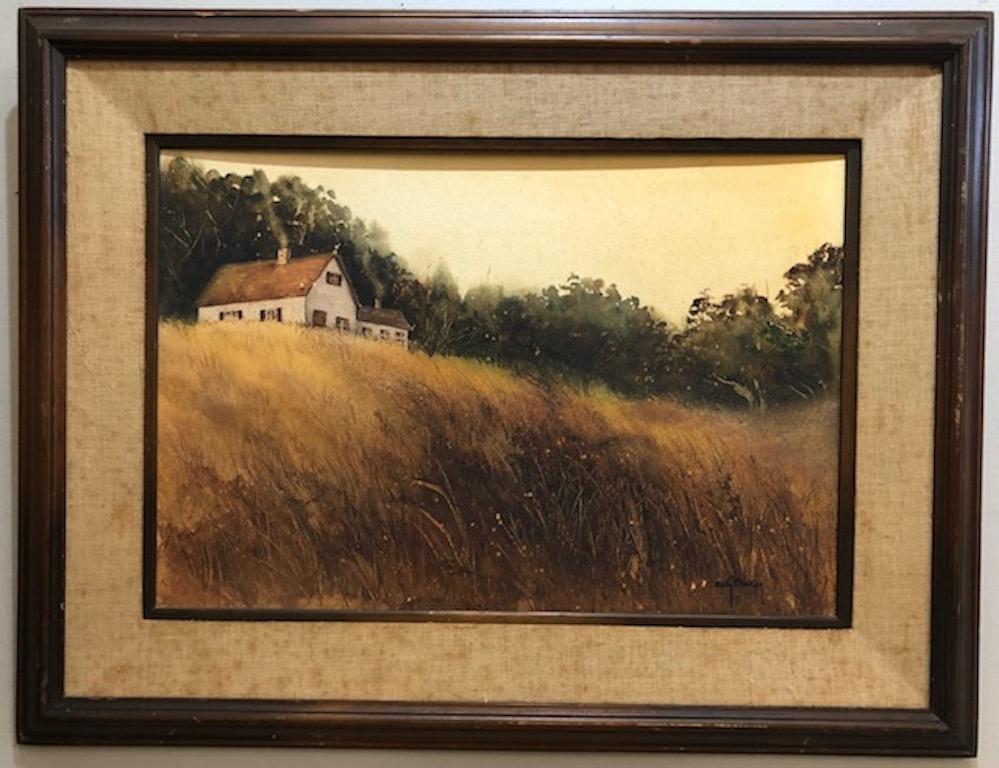 Edith Maskey Landscape Painting – Landhaus-Stil