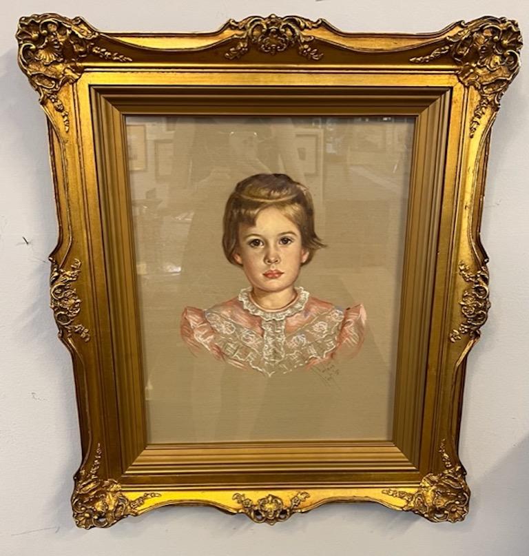 Portrait of the little girl - Art by West Colton