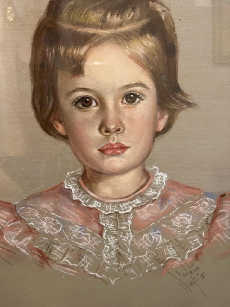 Portrait of the little girl 1