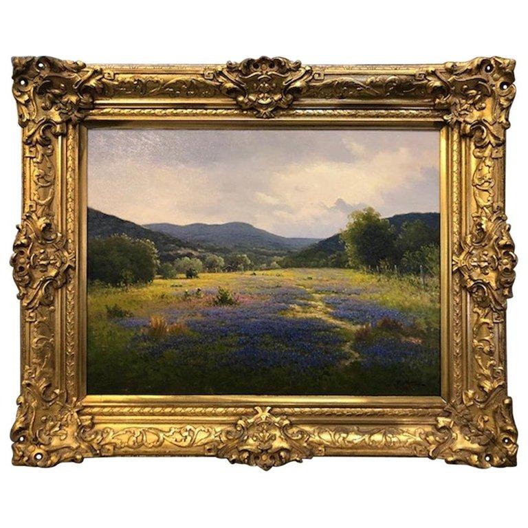 Jerry Ruthven Evening Near Leakey, Texas, Painting at 1stdibs