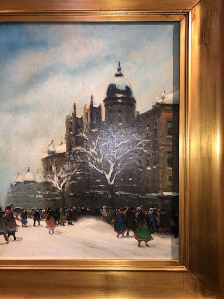 Antal Berkes, ( 1874-1938)   

  Antal Berkes era un pittore ungherese nato a Budapest, in Ungheria. Visse per qualche tempo a Parigi, dove realizzò paesaggi urbani e scene simili di Budapest e Vienna.

