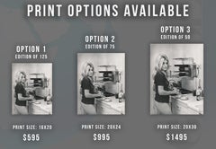 Sharon Tate Cooking Fine Art Print