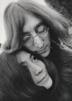 John Lennon and Yoko Ono: Lovers Fine Art Print