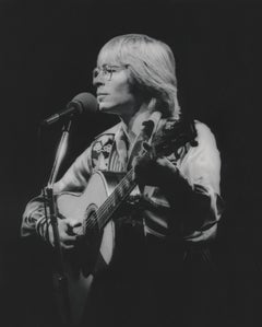 John Denver Performing on Stage Fine Art Print