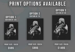 John Denver Performing on Stage Fine Art Print
