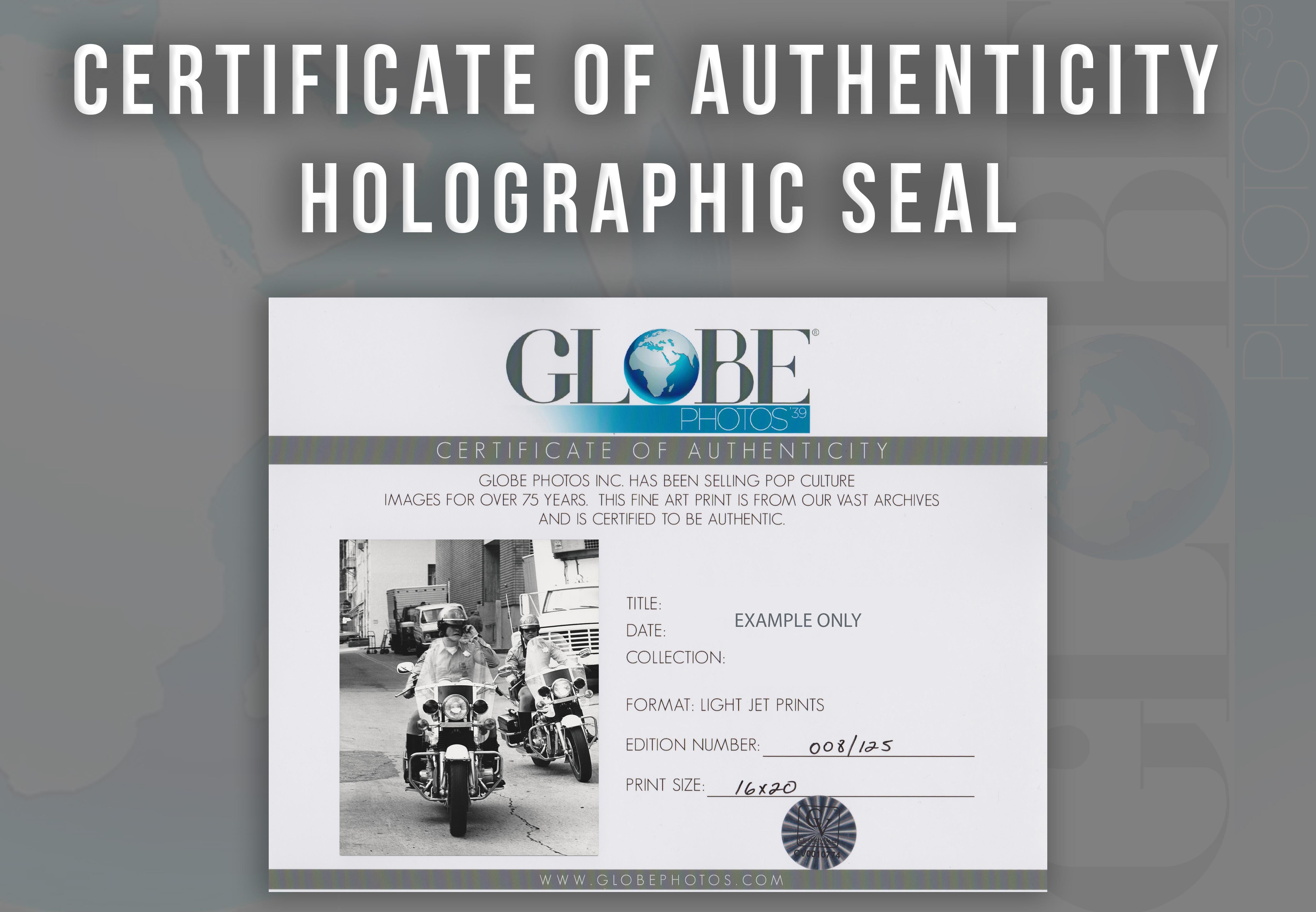 Ralph Dominguez Erik Estrada and Larry Wilcox of "CHiPs" on