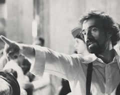 Martin Scorsese: Famed Director in Action Fine Art Print