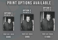 Orson Welles Candid with Cigar Fine Art Print