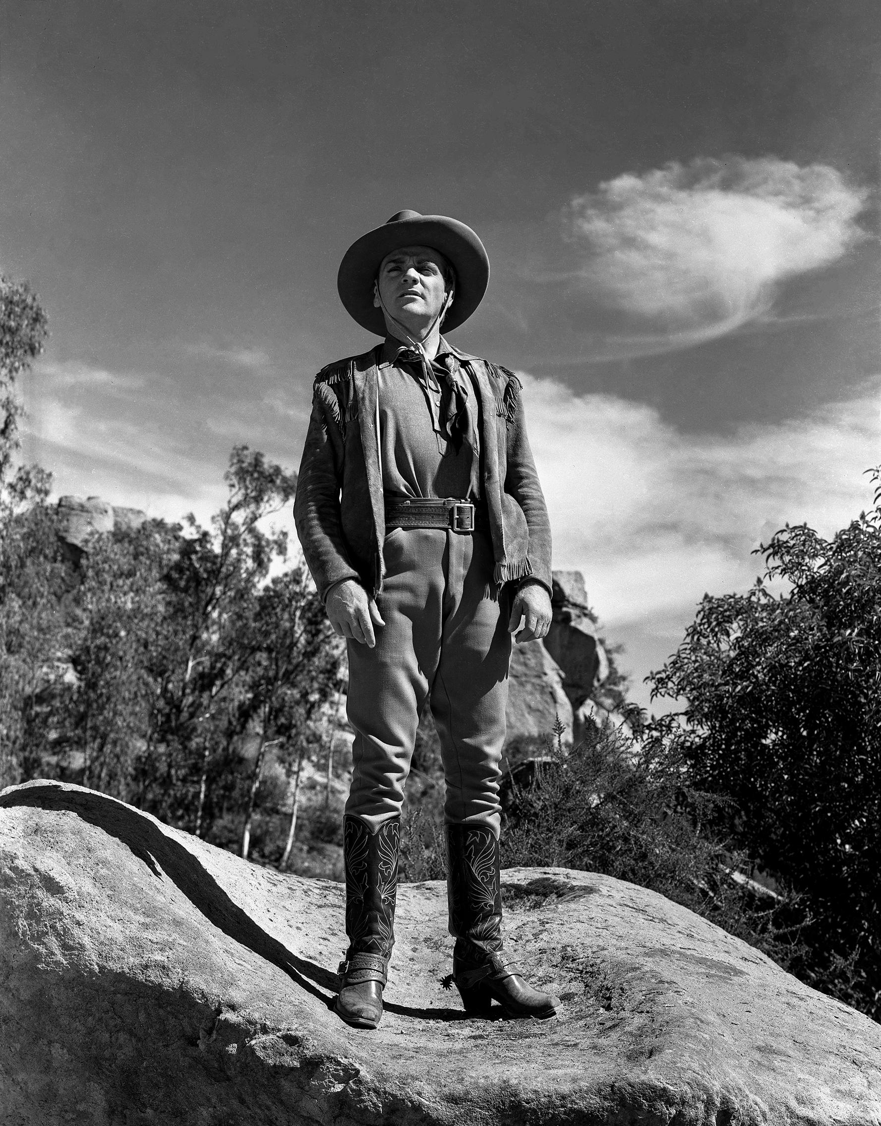 Mark Elliot Portrait Photograph - James Cagney: The Oklahoma Kid II Fine Art Print