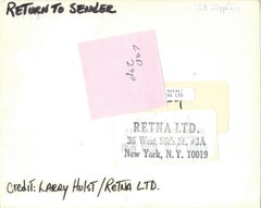 Led Zeppelin Performing Outdoors Vintage Original Photograph