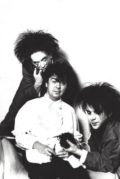 The Cure Sitting Together Vintage Original Photograph