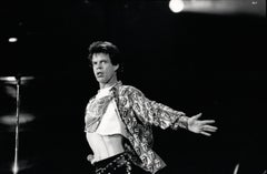 Mick Jagger in Action on Stage Vintage Original Photograph