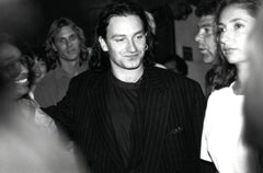 Bono of U2 Candid Backstage Vintage Original Photograph