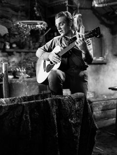 James Cagney Playing Guitar Movie Star News Fine Art Print