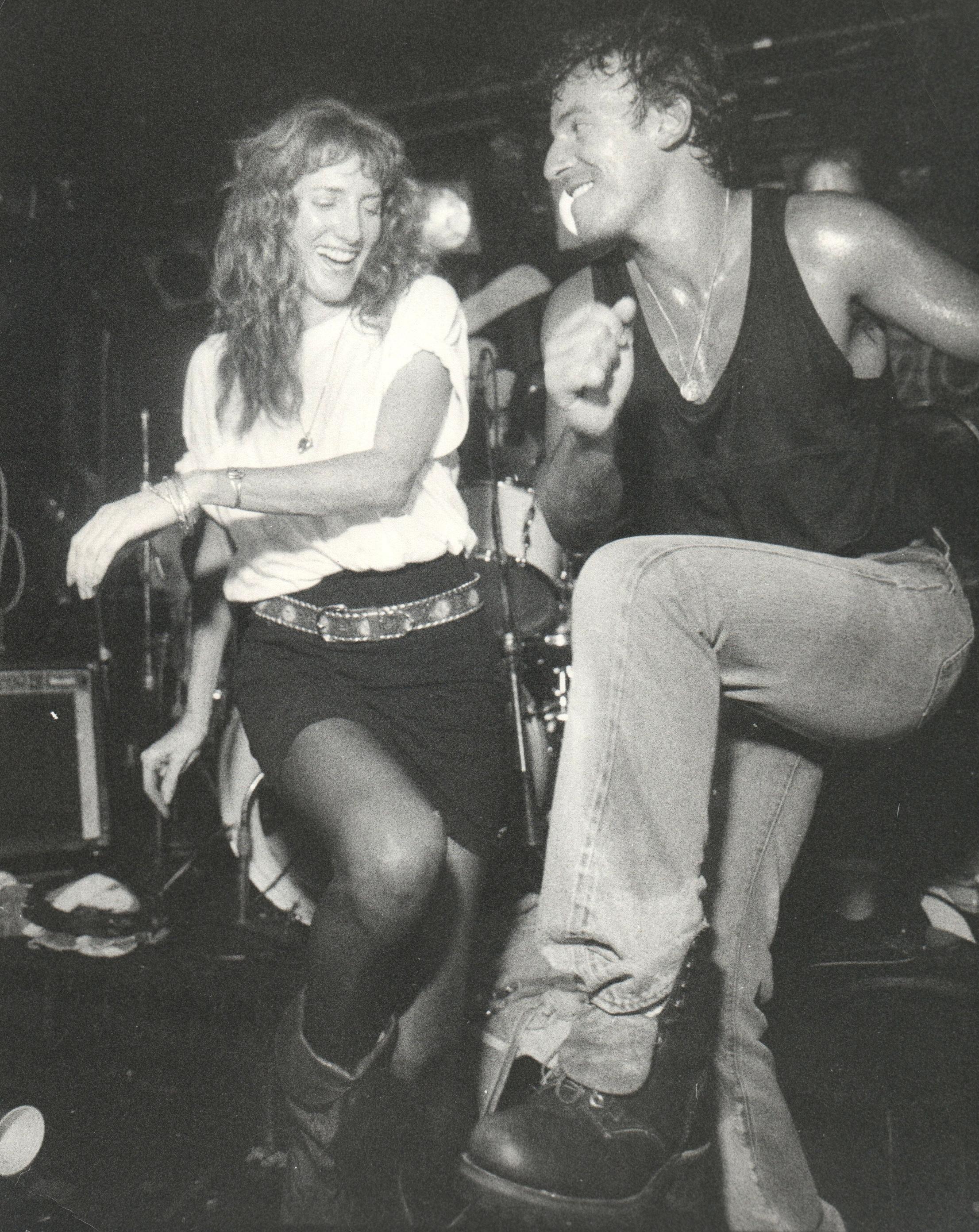 Debra Rothenberg Portrait Photograph - Bruce Springsteen Dancing with Patti Scialfa Vintage Original Photograph