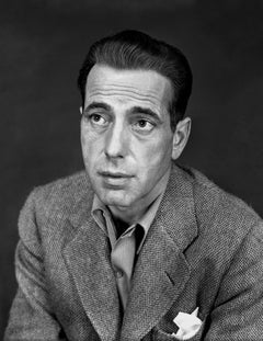 Vintage Humphrey Bogart Looking Up Movie Star News Fine Art Print