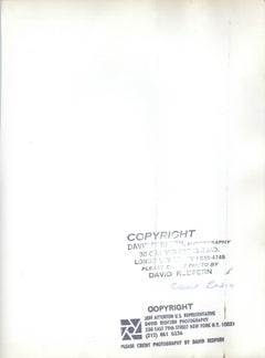 Count Basie Smoking Vintage Original Photograph