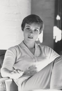 Young and Candid Julie Andrews Globe Photos Fine Art Print