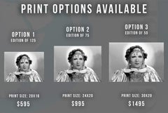 Greta Garbo Posed in Veil Movie Star News Fine Art Print