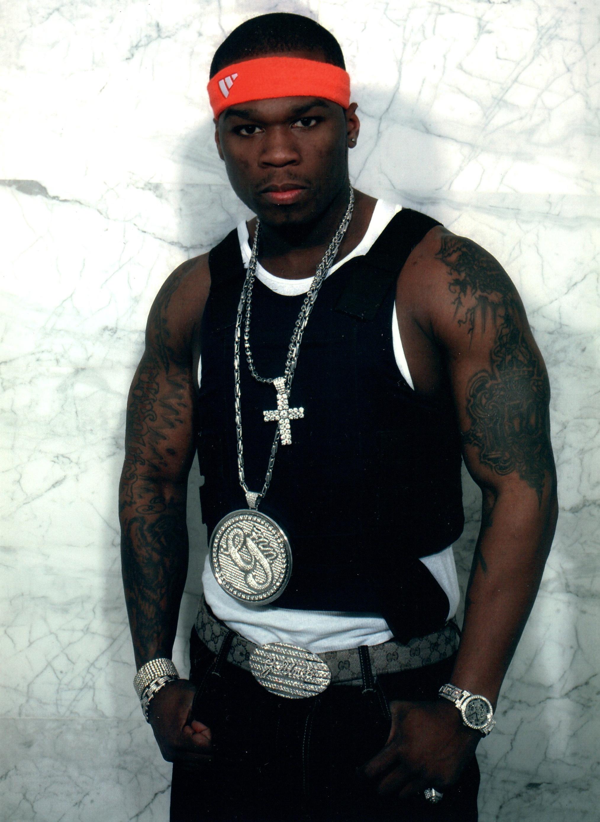 James Patrick Cooper Color Photograph - 50 Cent in Color III Vintage Original Photograph