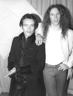 Adam Ant and Ted Nugent Posing at the Grammy Awards Vintage Original Photograph