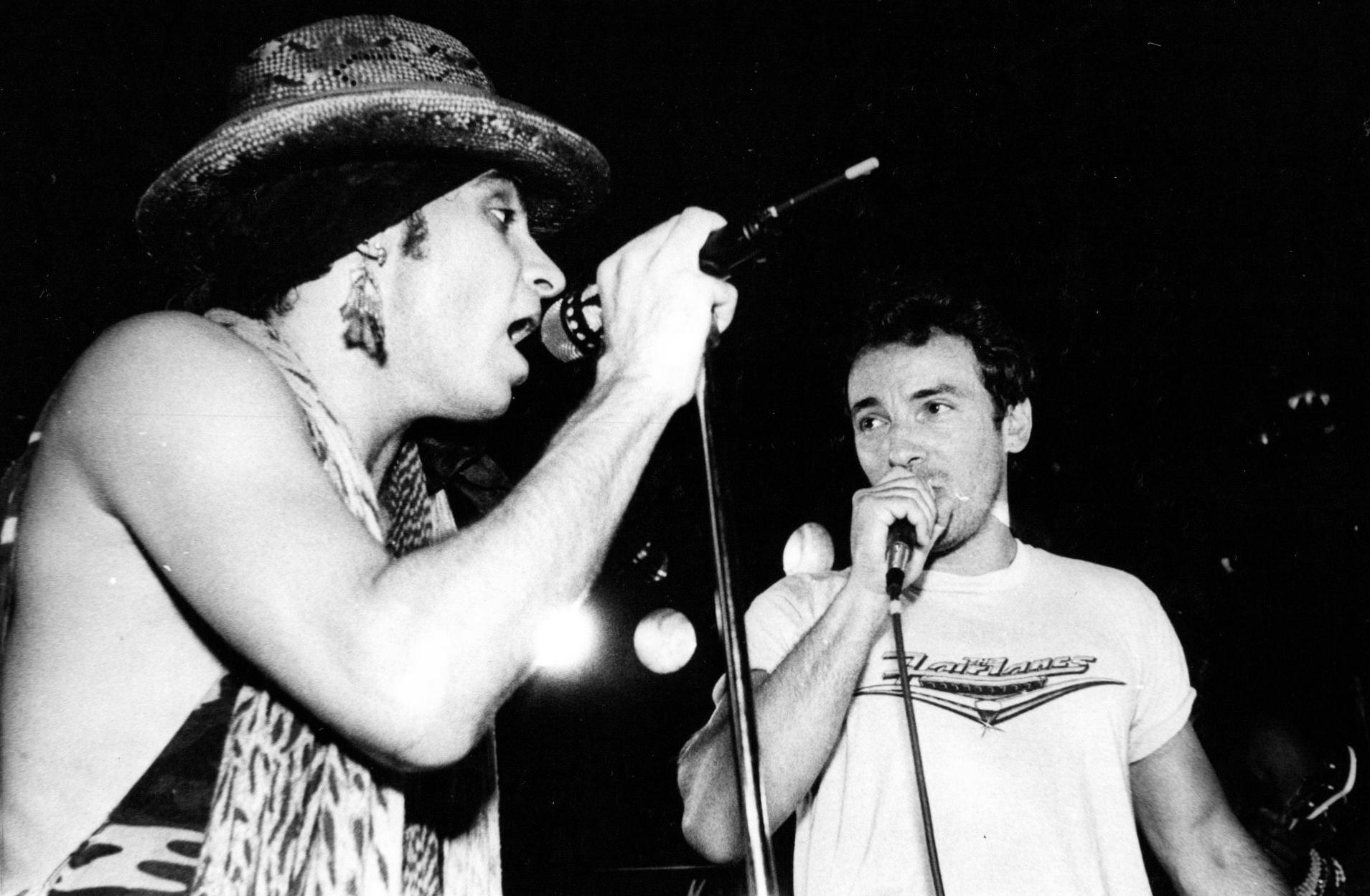 Debra Rothenberg Black and White Photograph - Bruce Springsteen Steven Van Zandt Asbury Park Vintage Original Photograph