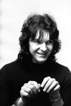 Chris Squire of Yes Candid and Smiling Vintage Original Photograph