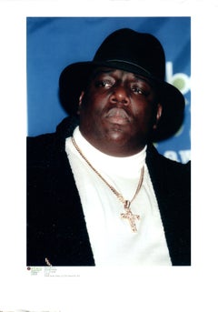 Notorious B.I.G. Candid Headshot at Billboard Awards Vintage Original Photograph