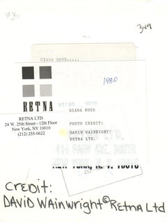 Diana Ross Smiling and Candid Vintage Original Photograph