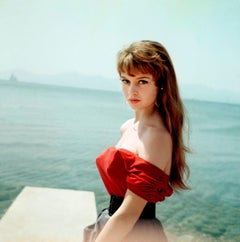 Vintage Brigitte Bardot in Cannes Globe Photos Fine Art Print
