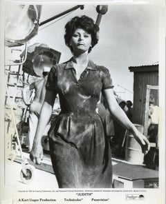Sophia Loren in "Judith" Vintage Original Photograph