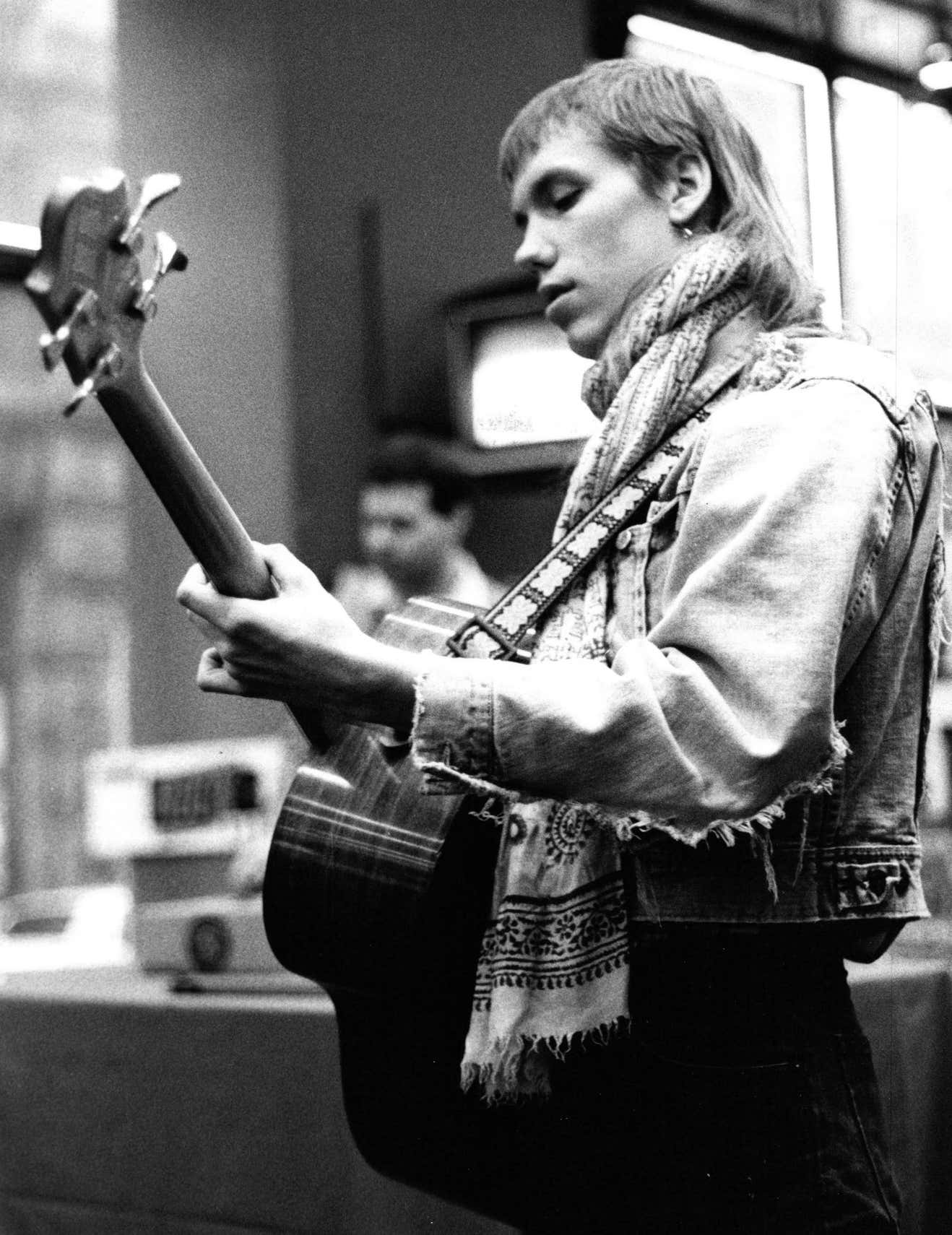 Andrea Laubach - Brian Ritchie of Violent Femmes in NYC Vintage ...