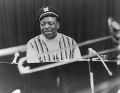 Count Basie Playing Piano Vintage Original Photograph