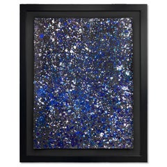 Wyland, "Aguas oscuras 7" Pintura original en acuarela enmarcada