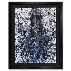 Wyland, "Splash 176" Pintura original en acuarela enmarcada