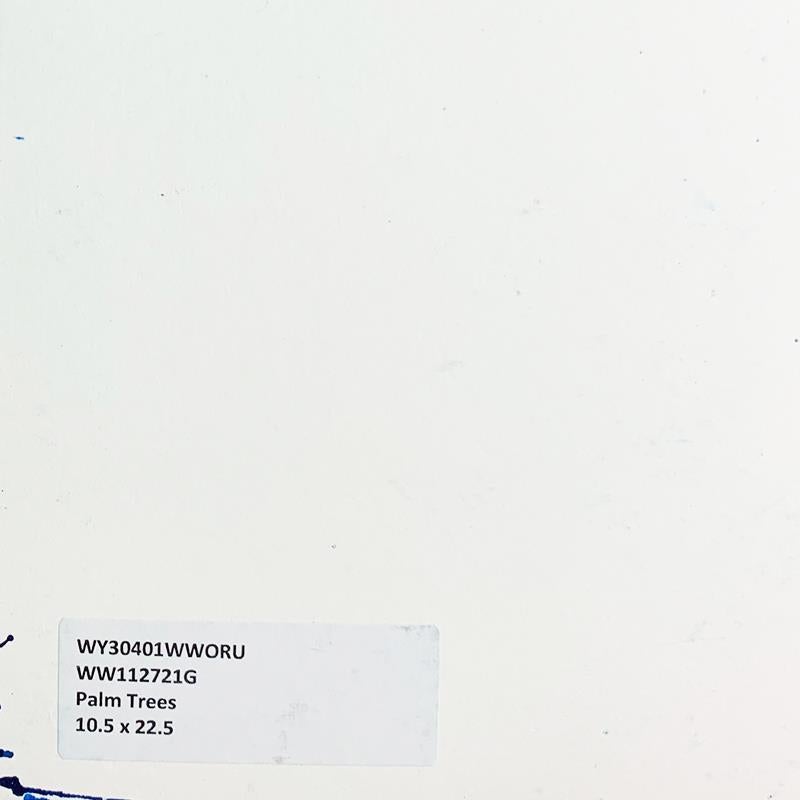 Wyland, „Palm Trees“, gerahmtes, handsigniertes Originalgemälde 1
